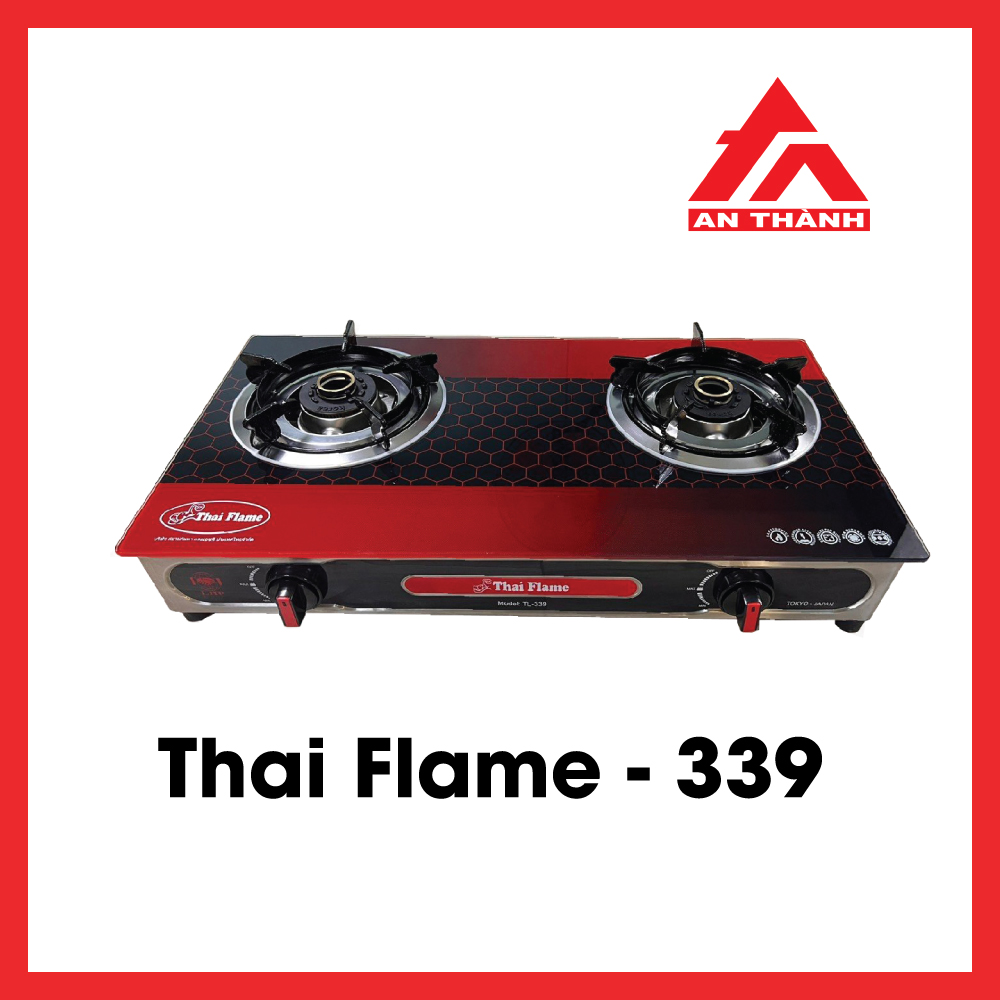 F1Bh9f60B891548 Bếp Gas Kiếng - Thai Flame 339